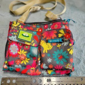 Just Reduced 33% - Lily Bloom 10"x8" Shoulder Bag in Cat Print